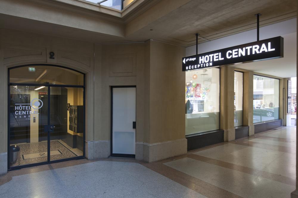 Hotel Central Ženeva Exteriér fotografie